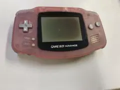ゲームボーイアドバンス 本体 クリアピンク