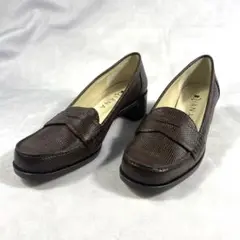 【極美品】ダイアナ　美品　ローファーパンプス　コインローファー　ヒール