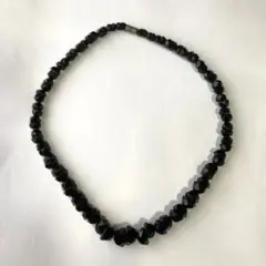 ネックレス　オニキス　黒