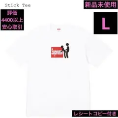 Supreme Stick Tee WHITE Lサイズ