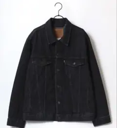 未使用品　　リーバイス　levi’s デニムジャケットブラック　Lサイズ