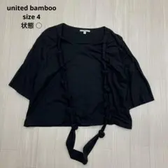 ● united bamboo ファブリック 半袖 カットソー Tシャツ 4