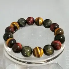 12mm大玉 MIXタイガーアイ ブレスレット✨