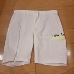 new balance ゴルフパンツ サイズ4 ホワイト