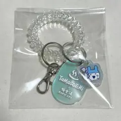 たまごっち　極楽湯　ロッカーキー風アクリルキーホルダー　やんぐみみっち