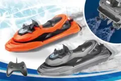 RC水上バイク Voltanexrc TWIN H131 RC Mini BoatS, Pools, 1:47 Scale 2.4G