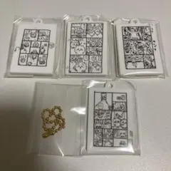 【新品未使用】ナガノキャラクターズ ミニ原画アクリルチャーム 4点セット