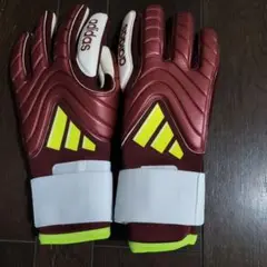 adidas キーパーグローブコパ　 バーガンディ/ホワイト/イエロー
