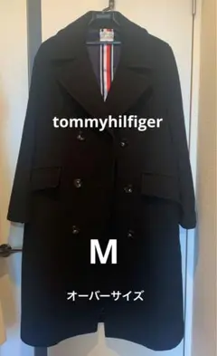 tommyhilfiger オーバーサイズ ロング チェスターコート 美品 M