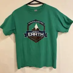 GILDAN グリーン Tシャツ WILBURN ELEMENTARY