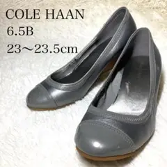 COLE HAAN コールハーン ハイヒール パンプス 本革 グレー23cm