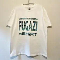 フガジ Tシャツ FUGAZI バンT XLサイズ Tee ホワイト アメカジ