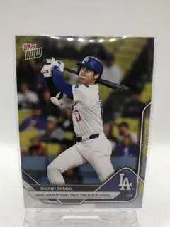 topps NOW 大谷翔平　MLBキャリア初！4試合連続ホームラン達成