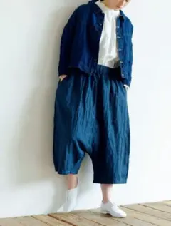 ネストローブ　リネン 　パンツ