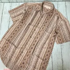 【美品】STEFANO VALENTINO 半袖　シャツ