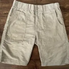 COEN ショートパンツ Mサイズ ベージュ　コーデュロイ