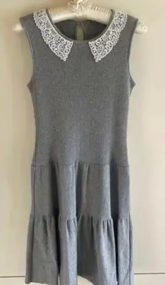 【美品】Rene 膝丈ニットワンピース