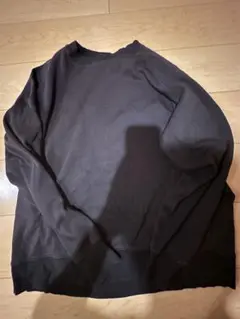 BACK NUMBER 黒トレーナー X-LARGE