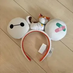 香港ディズニー★ベイマックス&モチカチューシャ 即日発送❣️ 香港ディズニー ベイマックス スモアマンチリング