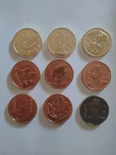 ドラゴンボールコインダス　9枚