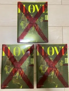 LOVE 3冊セット i-dle idle アイドゥル アルバム I LOVE