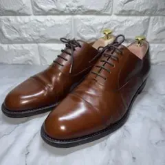 Marelliマレリー ビジネスシューズ ストレートチップ 革靴 ブラウン