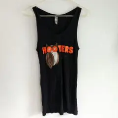 Hooters タンクトップ フーターズ タンク M ブラック 黒 ミミズク