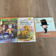 SCHOLASTIC社　子供向け英語絵本3冊セット