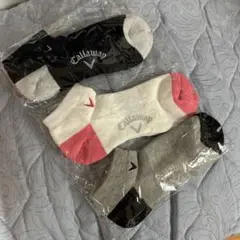 お値引きしました。キャロウェイ　ソックス　3点