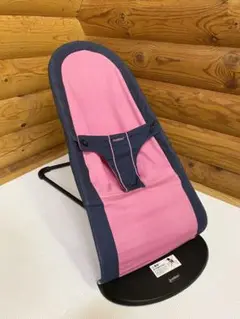 ベビービョルン バウンサー ピンクu0026グレー かわいい