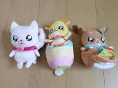 プリキュアキャラクター　おしゃべりぬいぐるみ　3体セット