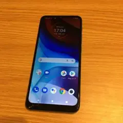 (251)SIMフリー moto e(7) power ブルー 本体のみ