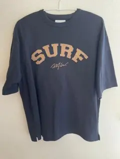 WTW SURF刺繍TシャツLサイズ紺色
