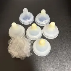 母乳実感　乳首　新品2個、中古6個　8点セット