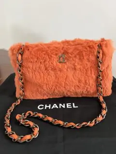 シャネルCHANEL (ラパン)ファーショルダーバック 新品未使用
