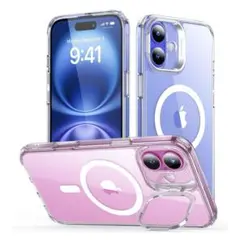 新品ESR iPhone16 ケースMagsafe対応米軍MIL規格の保護耐黄変