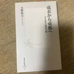 成長から成熟へ : さよなら経済大国