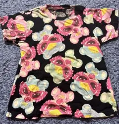 《美品》ヒスミニ♡ビックリシルエットカラフルドーナツTシャツ