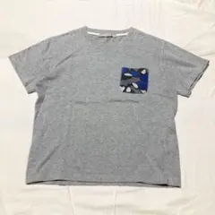 【美品】ユナイテッドアローズ カモフラ柄ポケットTシャツ M 半袖 カットソー