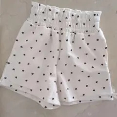 【新品・未使用 】 cottoli 100cmハート ショートパンツ 短パン
