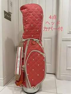 マークアンドロナ レディースキャディバッグ ヘッドカバー付