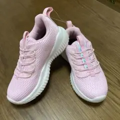 キッズシューズ ピンク メッシュ 17.5センチ