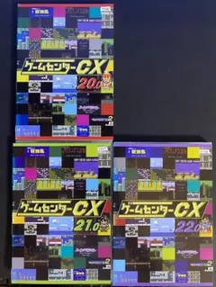 DVD　ゲームセンターCX　20～22　ディグダグⅡ　迷宮組曲　他　３枚