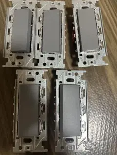 神保電器　一個用　スイッチ5個