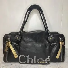 クロエ Chloe ボストンバッグ 黒