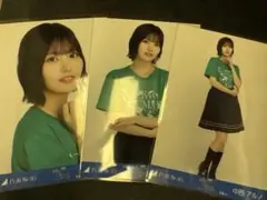 中西アルノ 乃木坂46 Tシャツ 宮城 ver 生写真 3種 コンプ