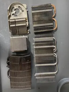 高性能ヒートシンク金属素材セット／ジャンク扱い】総重量 1010g都市鉱山！