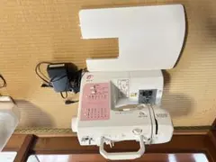 ISHIDA LOHAS 電子ミシン ホワイト・ピンクジャンク