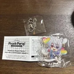 プレニアムピーチパーティートレーディングアクリルキーホルダー　どぬくさん