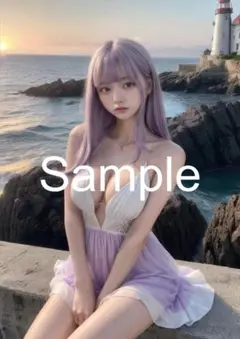 A4サイズアートポスター 1点もの 美女ポスター最高品質 D-N-６９